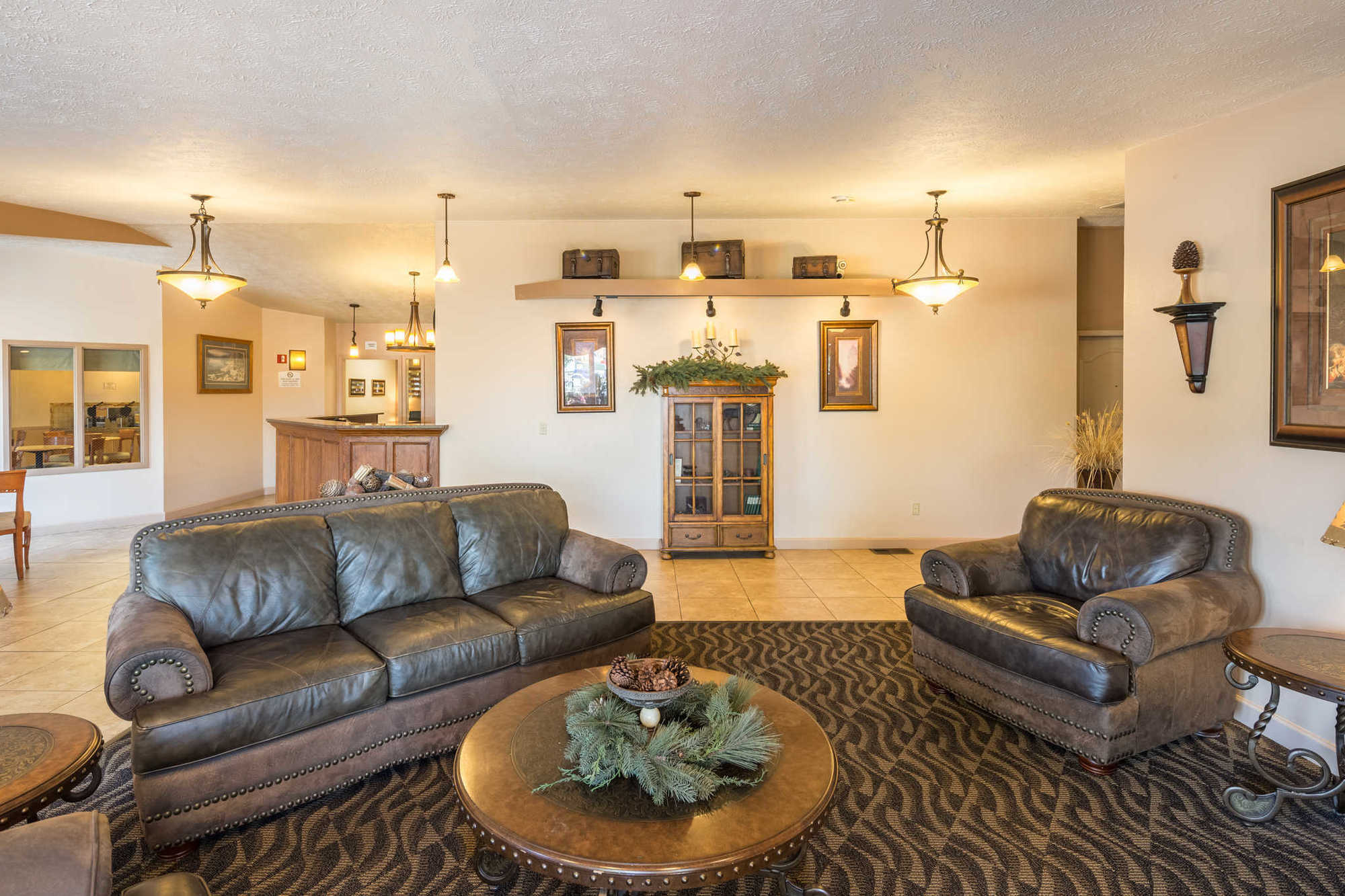 Quality Inn & Suites Coeur D'Alene Beltér fotó